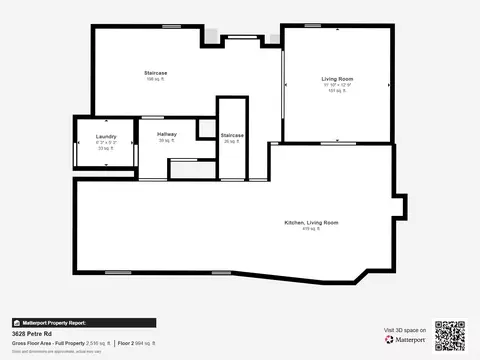 Floorplan - 3628 Petre Rd, Springfield, OH 45502 photo 2 of 6