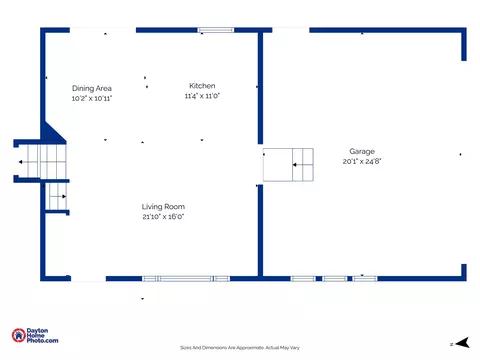 Floorplan - 2430 Myers Rd, Springfield, OH 45502 photo 3 of 5