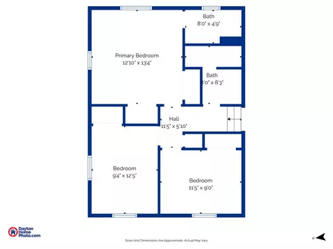 Floorplan - 2430 Myers Rd, Springfield, OH 45502 photo 4 of 5