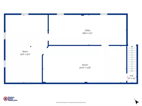 Floorplan - 2591 Old Springfield Rd, Springfield, OH 45502 photo 3 of 3