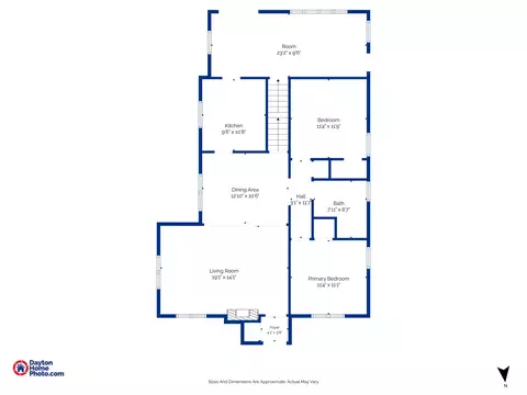 Floorplan - 115 W Possum Rd, Springfield, OH 45506 photo 2 of 4