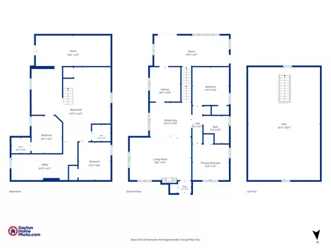 Floorplan - 115 W Possum Rd, Springfield, OH 45506 photo 1 of 4