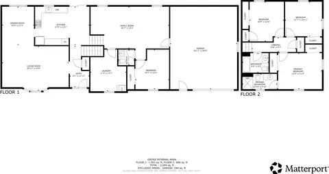 Floorplan - 1922 Old Coach Rd, Springfield, OH 45505 photo 1 of 1