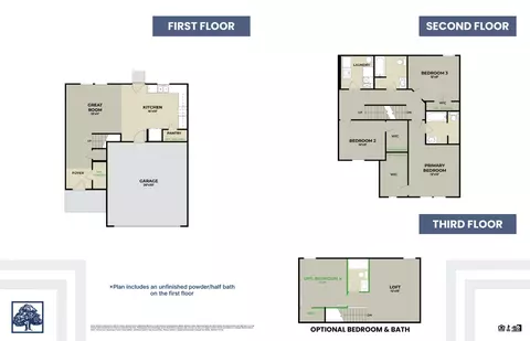 Floorplan - 3930 Bergman Blvd, Springfield, OH 45505 photo 1 of 1