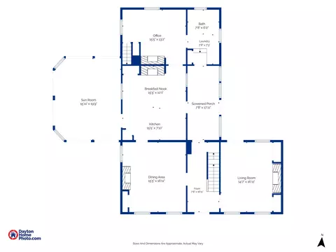 Floorplan - 7646 N River Rd, Springfield, OH 45502 photo 1 of 4