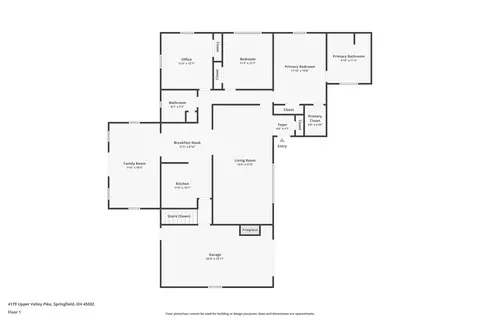 Floorplan - 4179 Upper Valley Pike, Springfield, OH 45502 photo 4 of 6