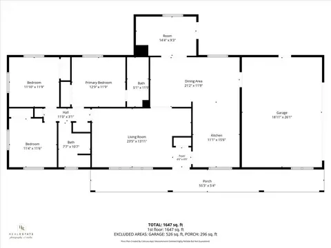 Floorplan - 720 Cretcher Ave, De Graff, OH 43318 photo 1 of 1
