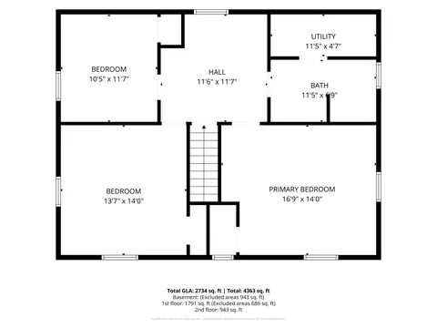 Floorplan - 724 Riverside Dr, Sidney, OH 45365 photo 2 of 3