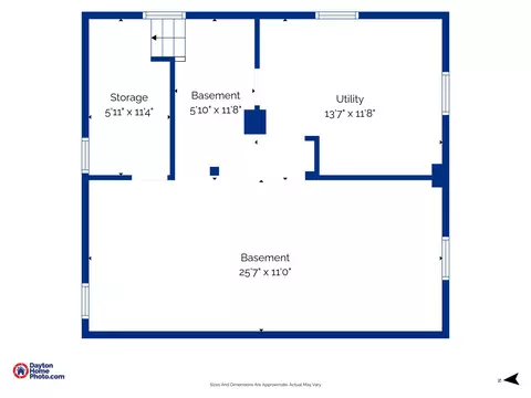 Floorplan - 228 N Douglas Ave, Springfield, OH 45503 photo 1 of 3