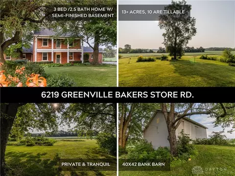 6219 Greenville Bakers Store Rd, Greenville, OH 45331