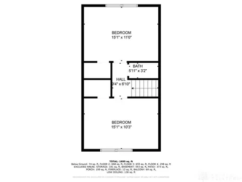 Floorplan - 343 Earnshaw Ave, Cincinnati, OH 45219 photo 3 of 5