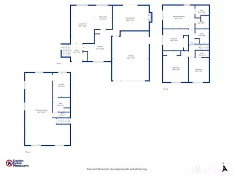 Floorplan - 2501 E Rahn Rd, Kettering, OH 45440 photo 3 of 4