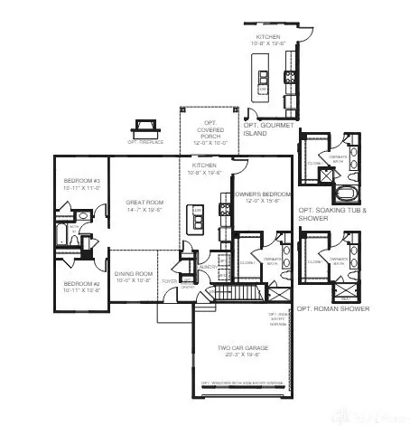 Floorplan - 7130 Rivendell Cir, Centerville, OH 45459 photo 2 of 2