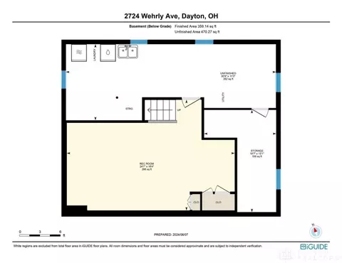 Floorplan - 2724 Wehrly Ave, Kettering, OH 45419 photo 4 of 4
