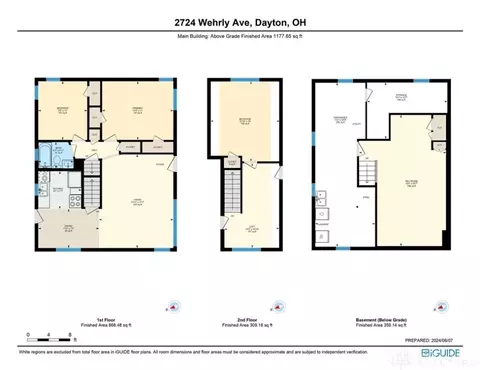 Floorplan - 2724 Wehrly Ave, Kettering, OH 45419 photo 1 of 4