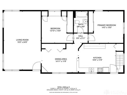 Floorplan - 50 N 3rd St, Batavia, OH 45103 photo 2 of 3