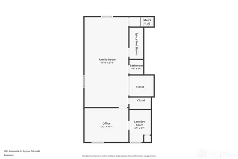 Floorplan - 3057 Mountville Dr, Dayton, OH 45440 photo 2 of 4