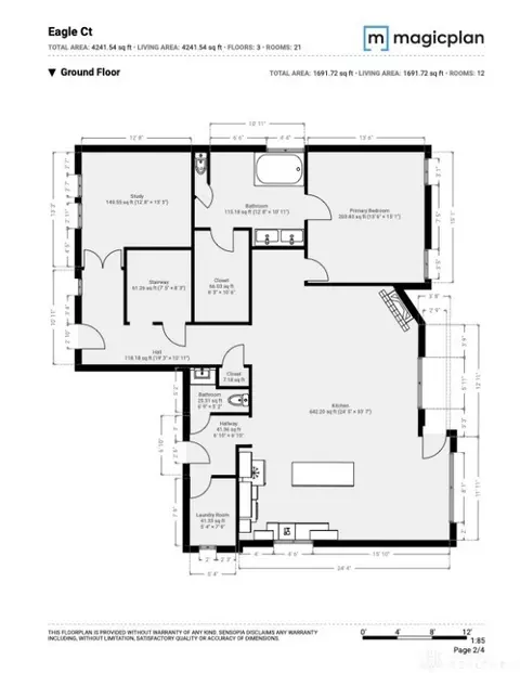 Floorplan - 1525 Eagle Ct, Maineville, OH 45039 photo 1 of 3