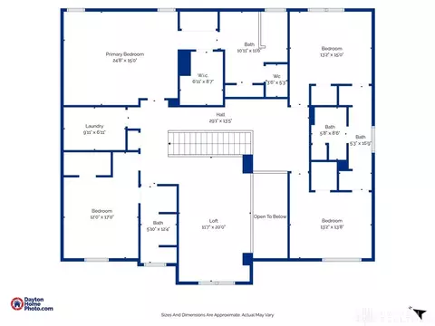 Floorplan - 1887 Stonewater Dr, Washington Township, OH 45458 photo 1 of 3