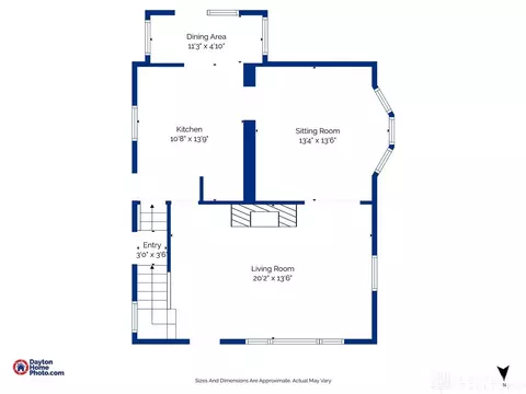 Floorplan - 405 E Mccreight Ave, Springfield, OH 45503 photo 3 of 5