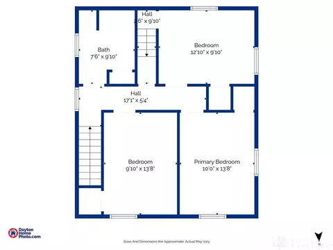Floorplan - 405 E Mccreight Ave, Springfield, OH 45503 photo 4 of 5