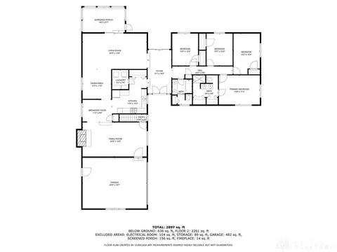 Floorplan - 4825 Ackerman Blvd, Kettering, OH 45429 photo 2 of 3