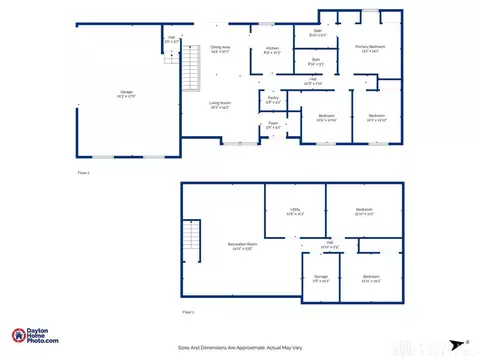 Floorplan - 5555 Middle Urbana Rd, Springfield, OH 45502 photo 3 of 3