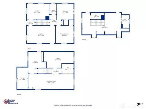 Floorplan - 3139 Oakmont Ave, Kettering, OH 45429 photo 4 of 4