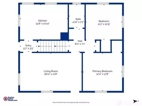Floorplan - 3139 Oakmont Ave, Kettering, OH 45429 photo 2 of 4