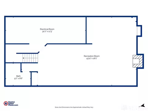 Floorplan - 4388 Stonehenge Ln, Kettering, OH 45429 photo 2 of 6