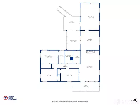 Floorplan - 804 Old Mill Rd, Springfield, OH 45506 photo 1 of 3