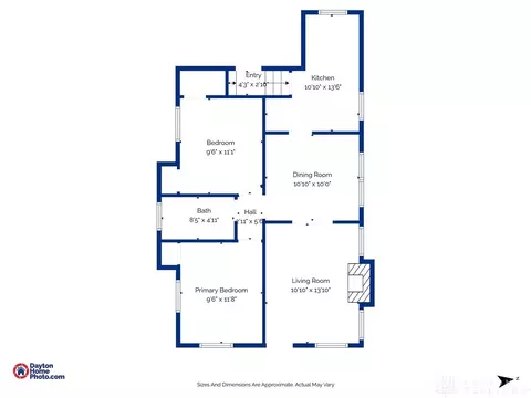 Floorplan - 2345 Rustic Rd, Dayton, OH 45406 photo 2 of 3