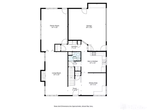 Floorplan - 417 Chatham Dr, Kettering, OH 45429 photo 2 of 3