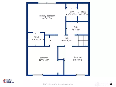 Floorplan - 1013 Millerton Dr, Dayton, OH 45459 photo 3 of 3