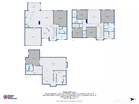 Floorplan - 10139 Kindle Dr, Washington Township, OH 45458 photo 1 of 4