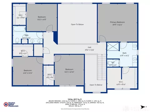 Floorplan - 10139 Kindle Dr, Washington Township, OH 45458 photo 4 of 4