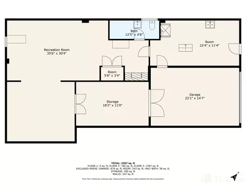 Floorplan - 2590 Ross Ln, Springfield, OH 45502 photo 3 of 4