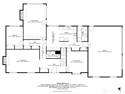 Floorplan - 744 Murrell Dr, Kettering, OH 45429 photo 1 of 4