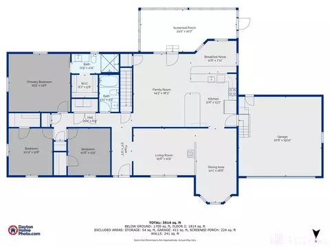 Floorplan - 4459 Thornview Dr, Morrow, OH 45152 photo 1 of 3