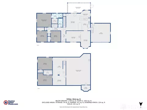 Floorplan - 4459 Thornview Dr, Morrow, OH 45152 photo 2 of 3