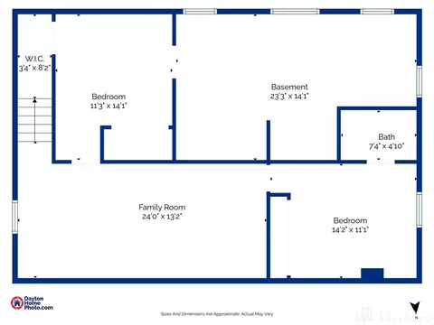 Floorplan - 3046 Armen Ave, Kettering, OH 45432 photo 1 of 3