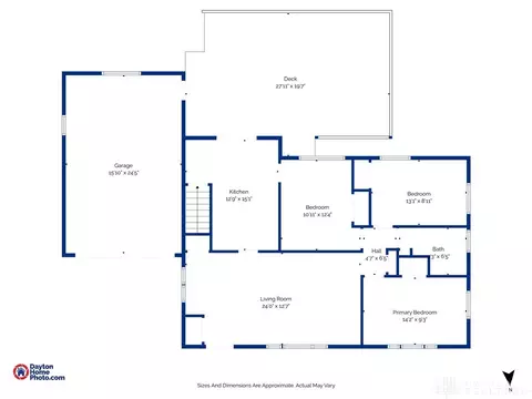 Floorplan - 3046 Armen Ave, Kettering, OH 45432 photo 2 of 3