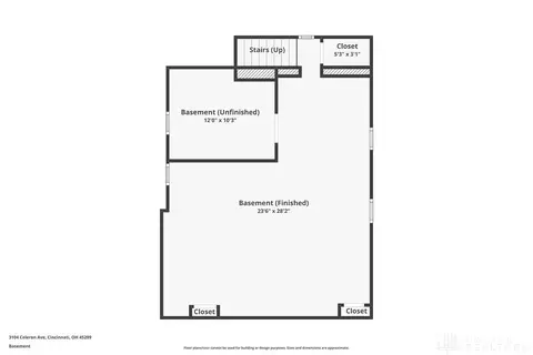 Floorplan - 3104 Celeron Ave, Cincinnati, OH 45209 photo 1 of 4