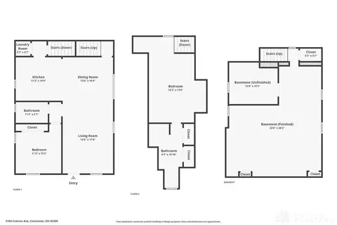 Floorplan - 3104 Celeron Ave, Cincinnati, OH 45209 photo 4 of 4