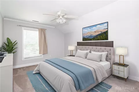 Bedroom - 1129 Eureka Dr, Kettering, OH 45419 photo 12 of 15