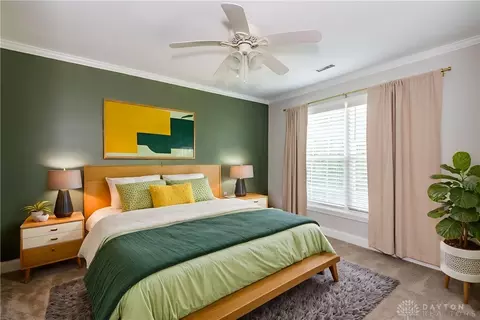 Bedroom - 1129 Eureka Dr, Kettering, OH 45419 photo 9 of 15