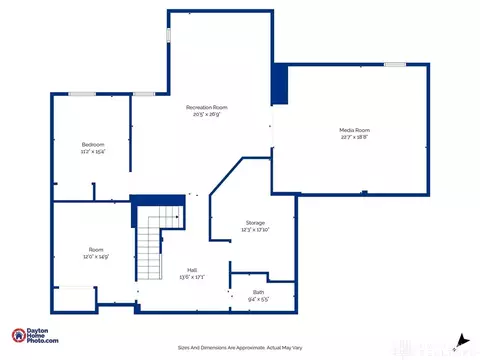 Floorplan - 9408 Oak Brook Dr, Centerville, OH 45458 photo 4 of 4