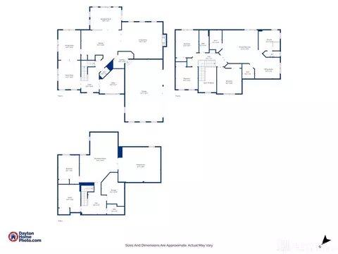 Floorplan - 9408 Oak Brook Dr, Centerville, OH 45458 photo 1 of 4