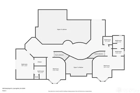 Floorplan - 2655 Ballydoyle Dr, Springfield, OH 45503 photo 1 of 1