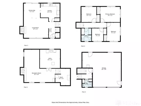 Floorplan - 776 Lovetta Dr, Kettering, OH 45429 photo 5 of 5